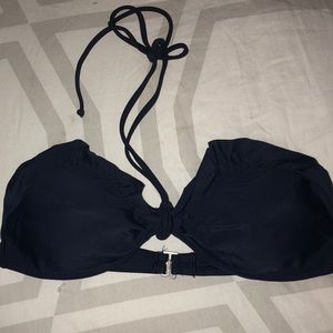 Hollister navy bikini top